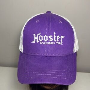 Hoosier Racing Tire Purple trucker Cap